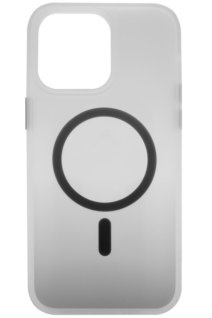 Чехол для iPhone 13 Pro Max с MagSafe матовый градиент Черный