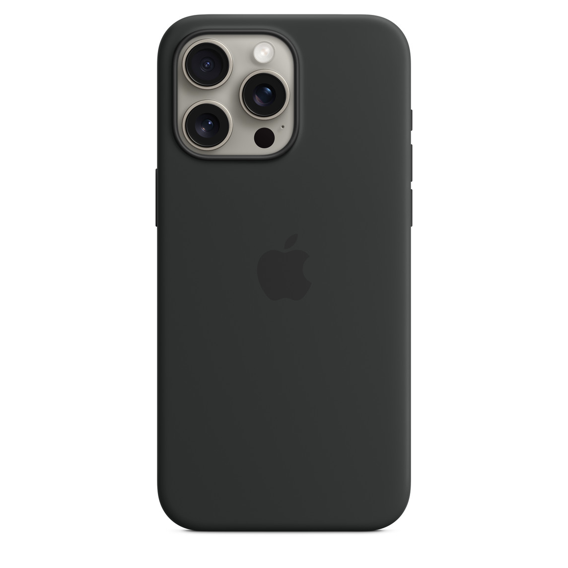 Чехол для iPhone 15 Pro Silicone Case with MagSafe - Black