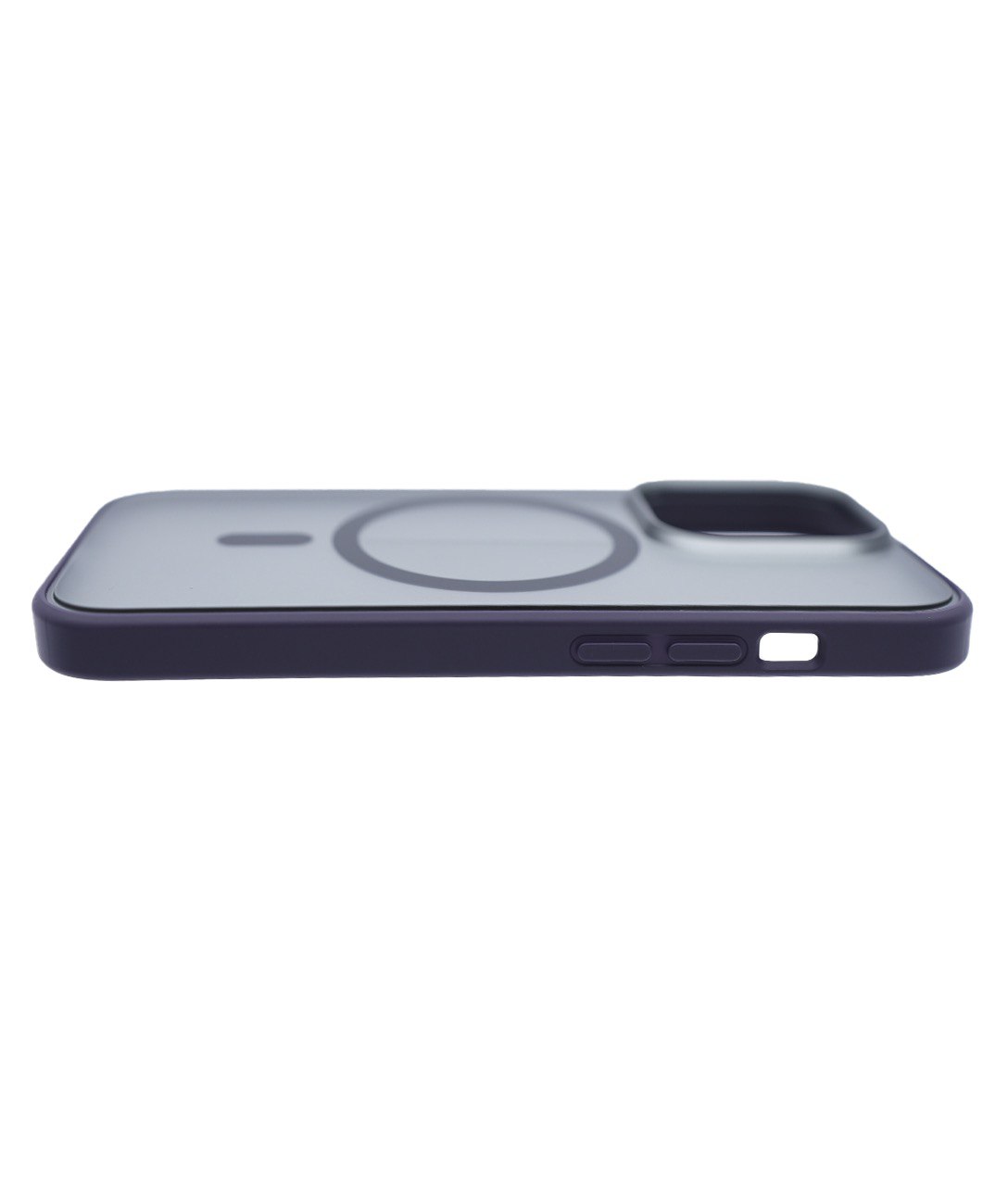 Чехол для iPhone 14 Pro Max матовый с MagSafe Фиолетовый