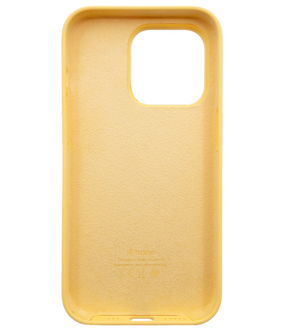 Чехол силиконовый для iPhone 14 Pro Желтый