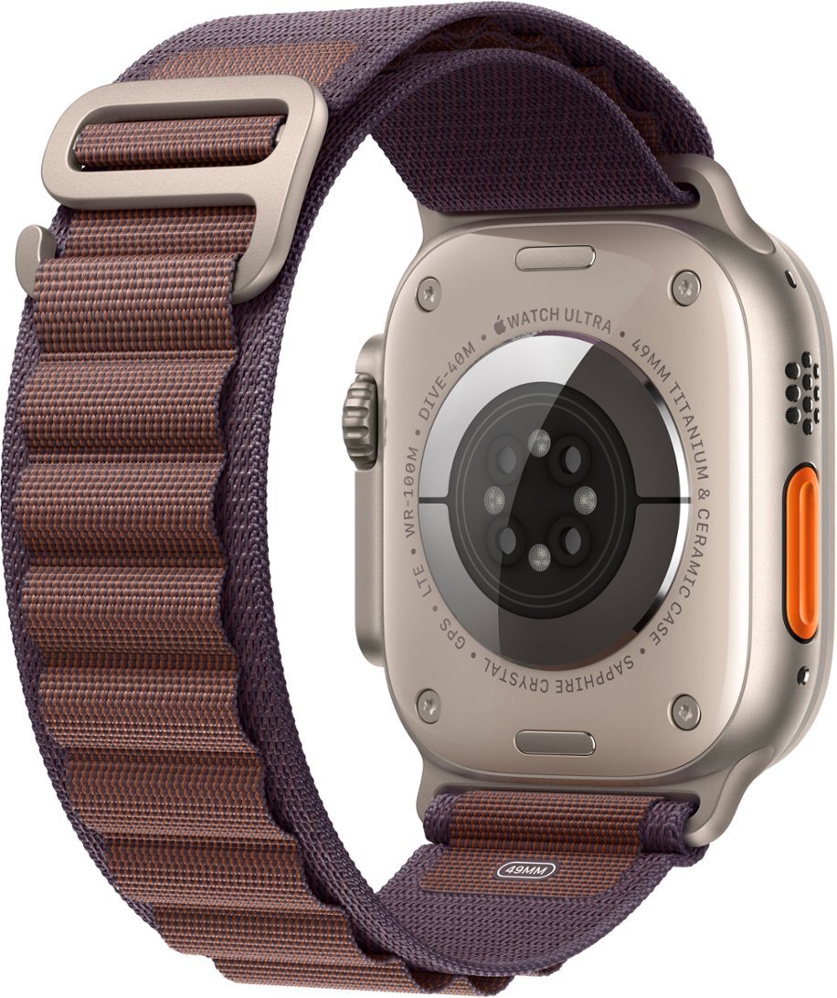 Часы Apple watch Ultra 2 49mm Titanium Case GPS+Cellular Alpine Loop Indigo M