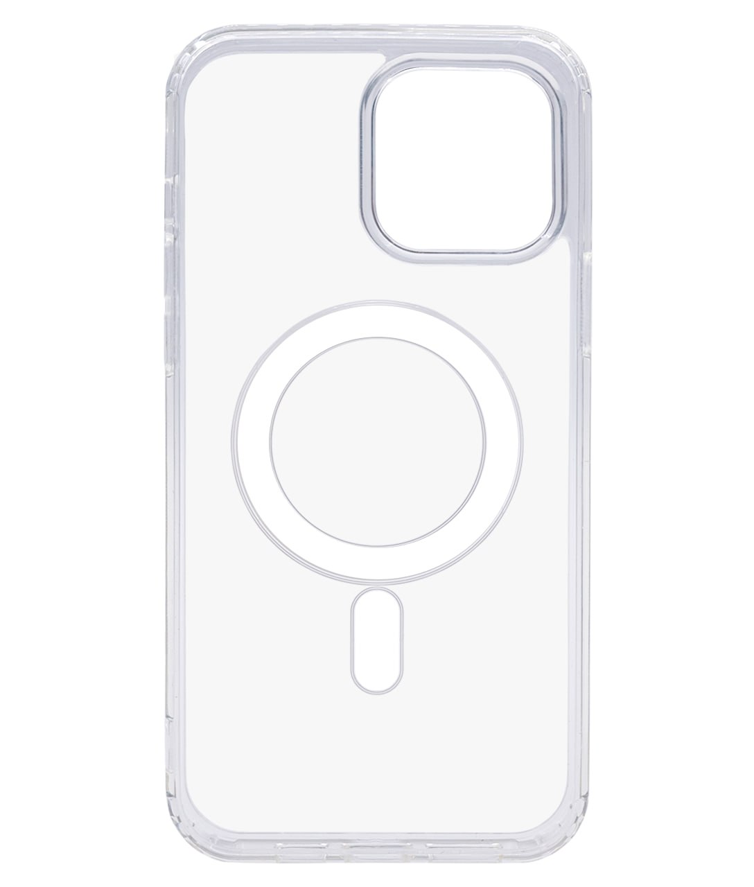 Силиконовый чехол для iPhone 15 Pro Max с MagSafe Прозрачный