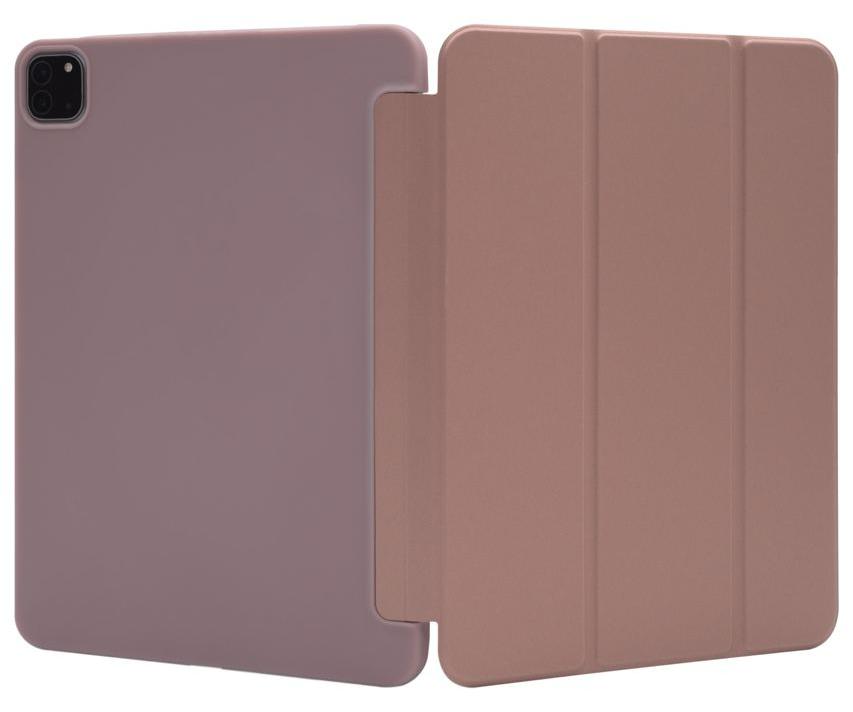 Чехол-книжка для iPad Pro 11 3 загиба без рамки Розовое золото