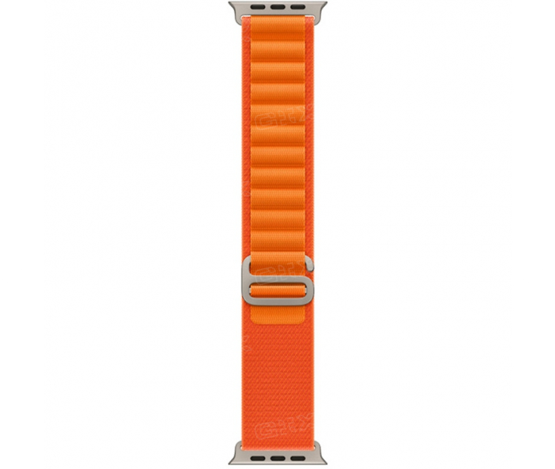 Часы Apple watch Ultra 49mm Titanium Case GPS+Cellular Alpine Loop Orange S