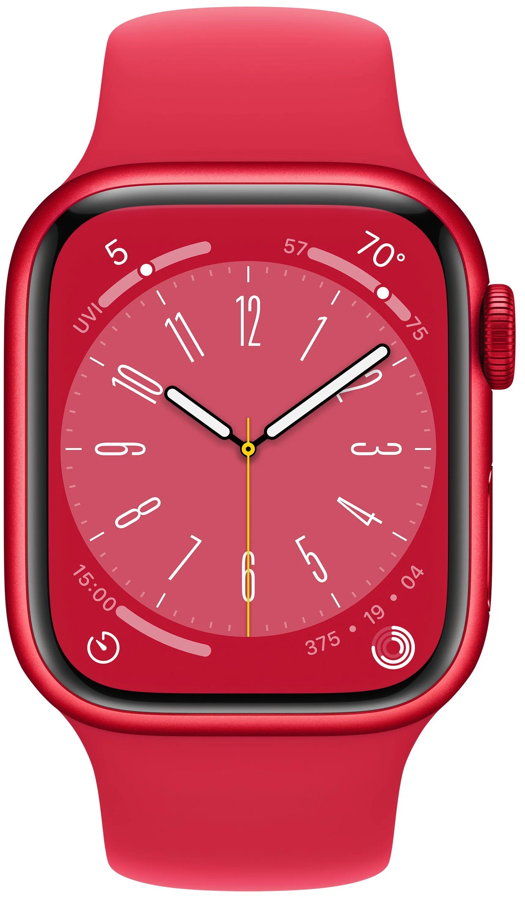 Часы Apple Watch Series 8 41mm Aluminum Case GPS Sport Band Red S/M