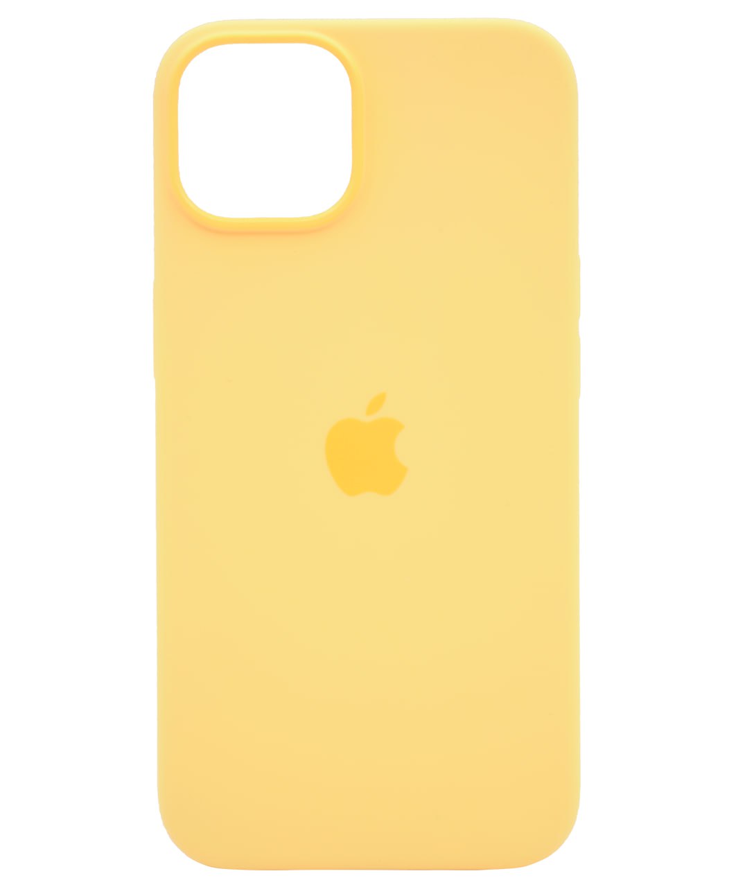 Силиконовый чехол для iPhone 14 Желтый