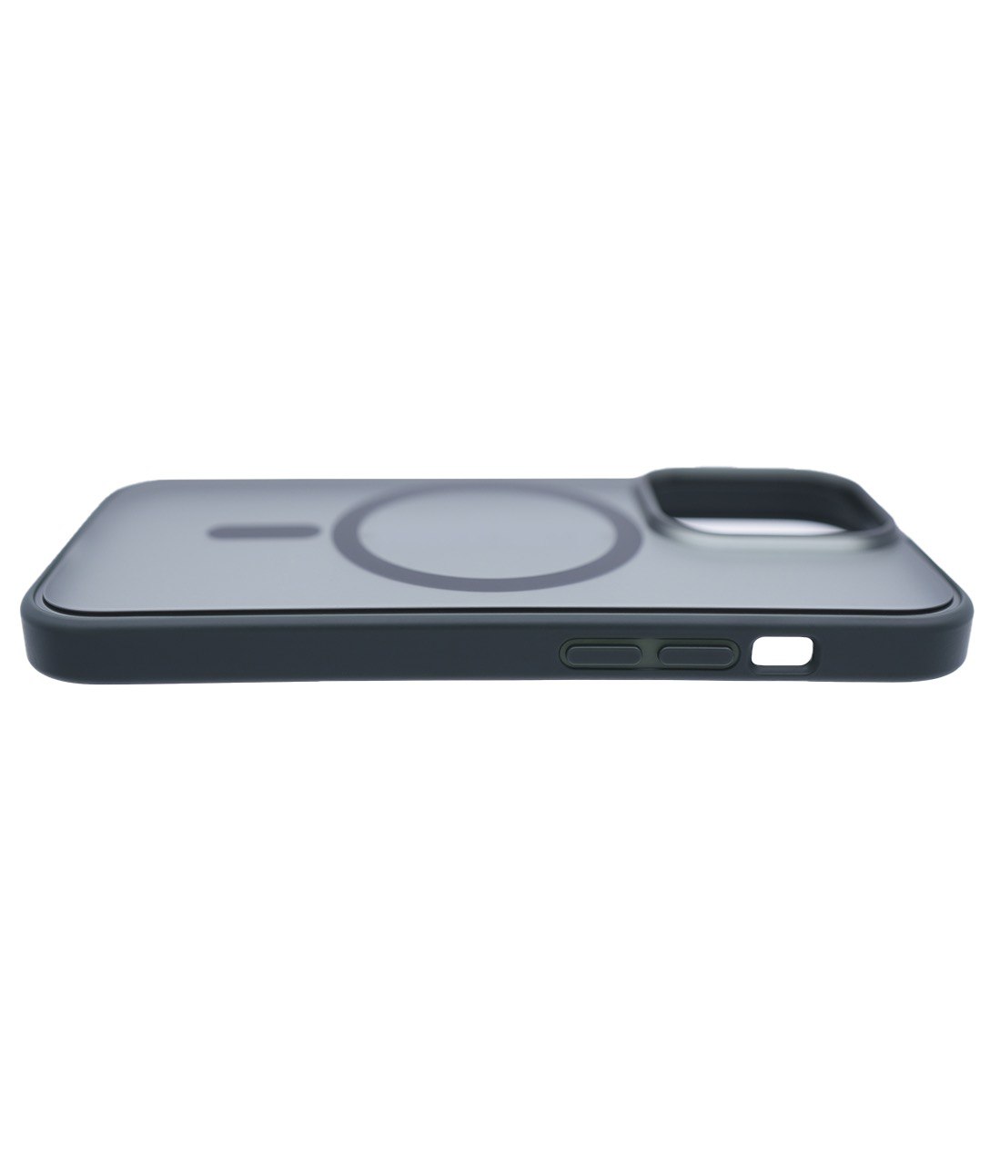 Чехол для iPhone 14 Pro Max матовый с MagSafe Зеленый