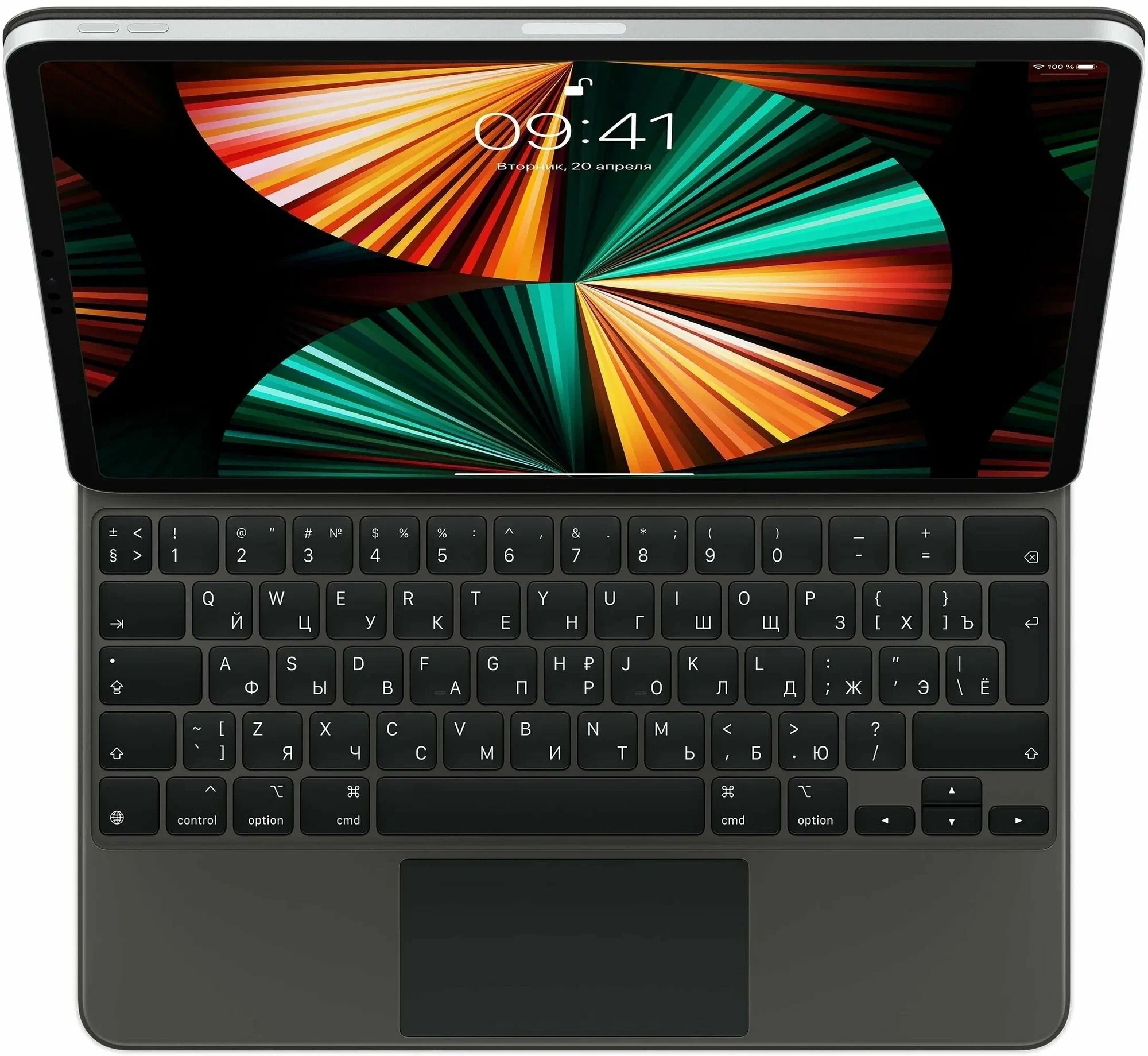 Чехол-клавиатура для iPad 12.9" Apple Magic Keyboard Black (MXQU2)