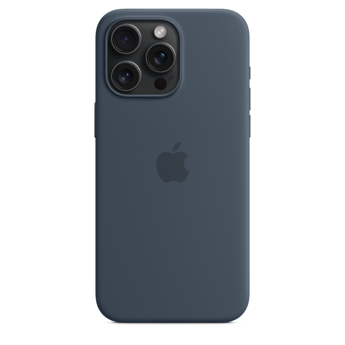 Чехол для iPhone 15 Pro Silicone Case with MagSafe - Storm Blue