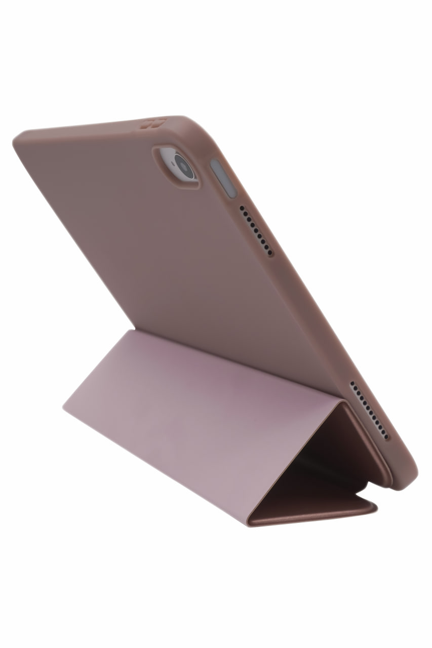 Чехол-книжка для iPad Air 4/5 10.9 3 загиба без рамки Розовое золото