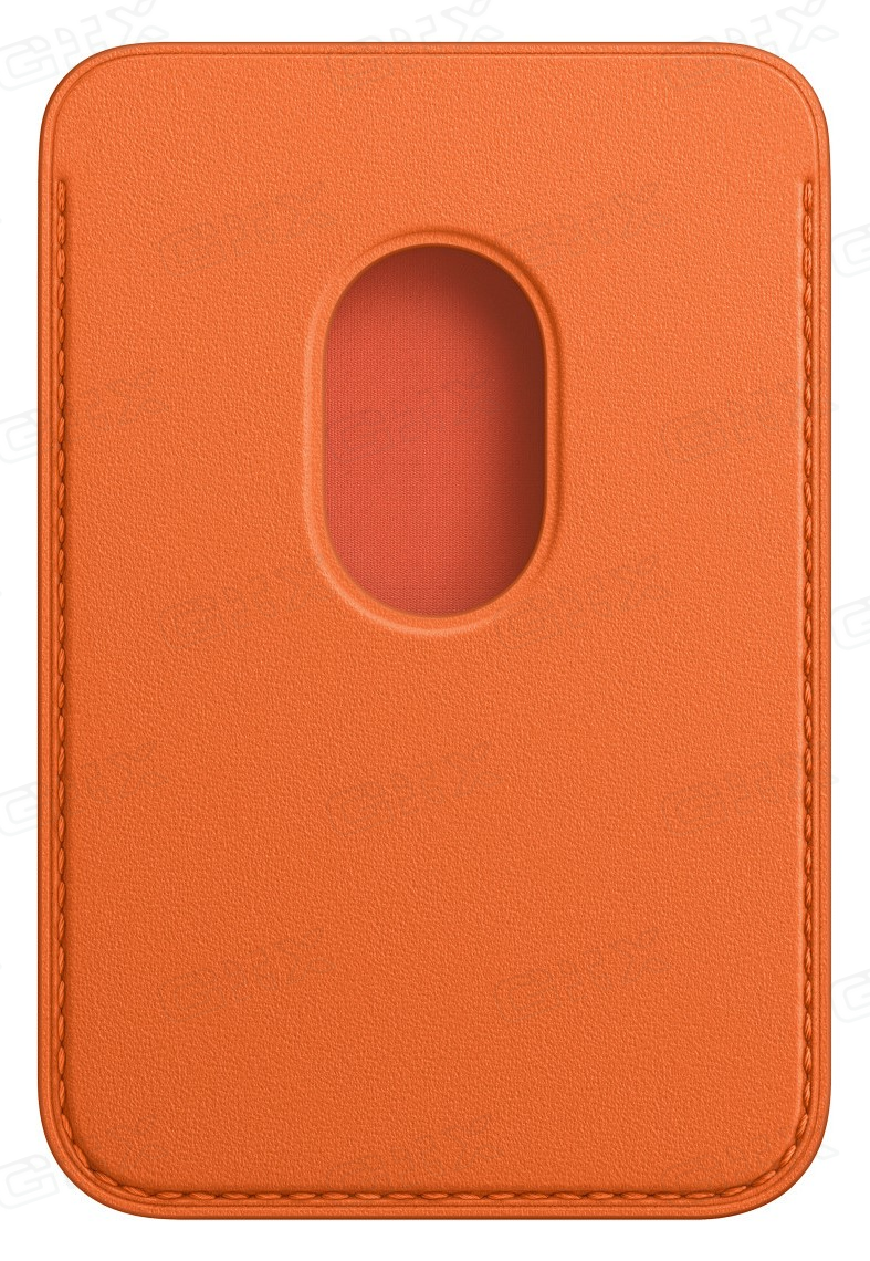 Картхолдер Apple iPhone MagSafe Leather Wallet Orange