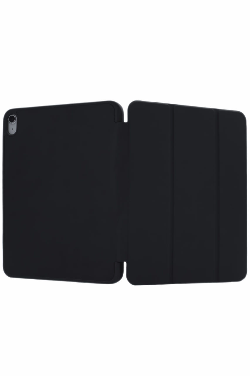 Чехол-книжка для iPad 10 3 загиба силиконовый с рамкой Черный