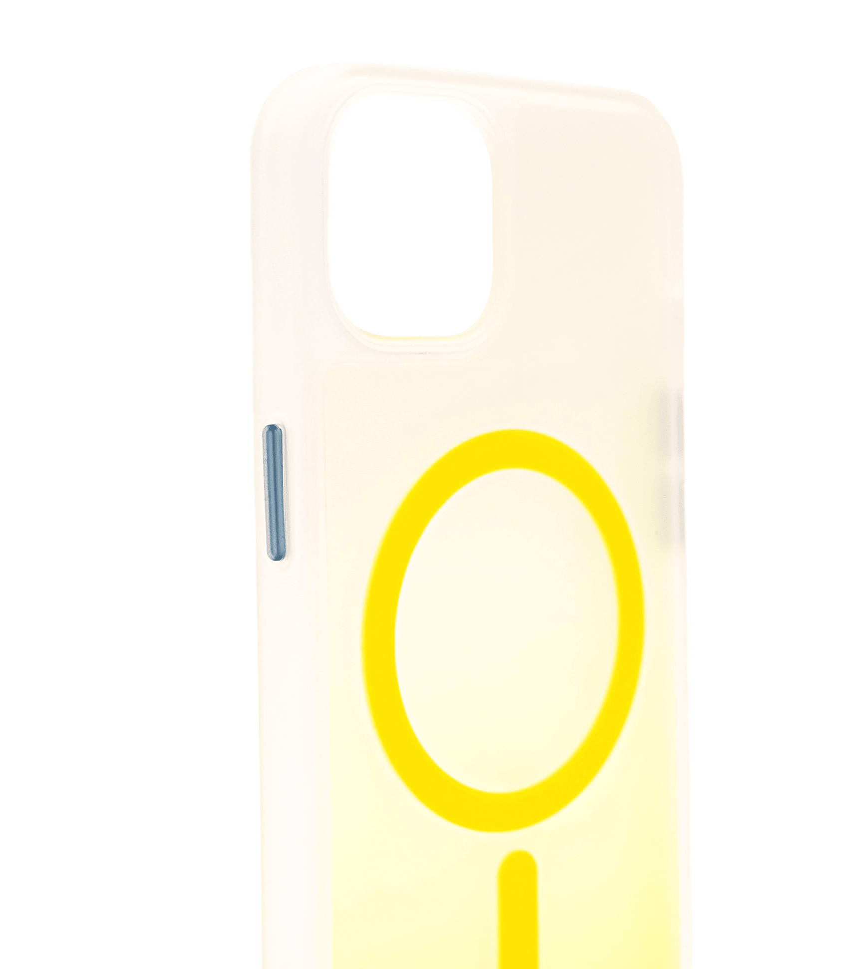 Чехол для iPhone 13 с MagSafe матовый градиент Желтый