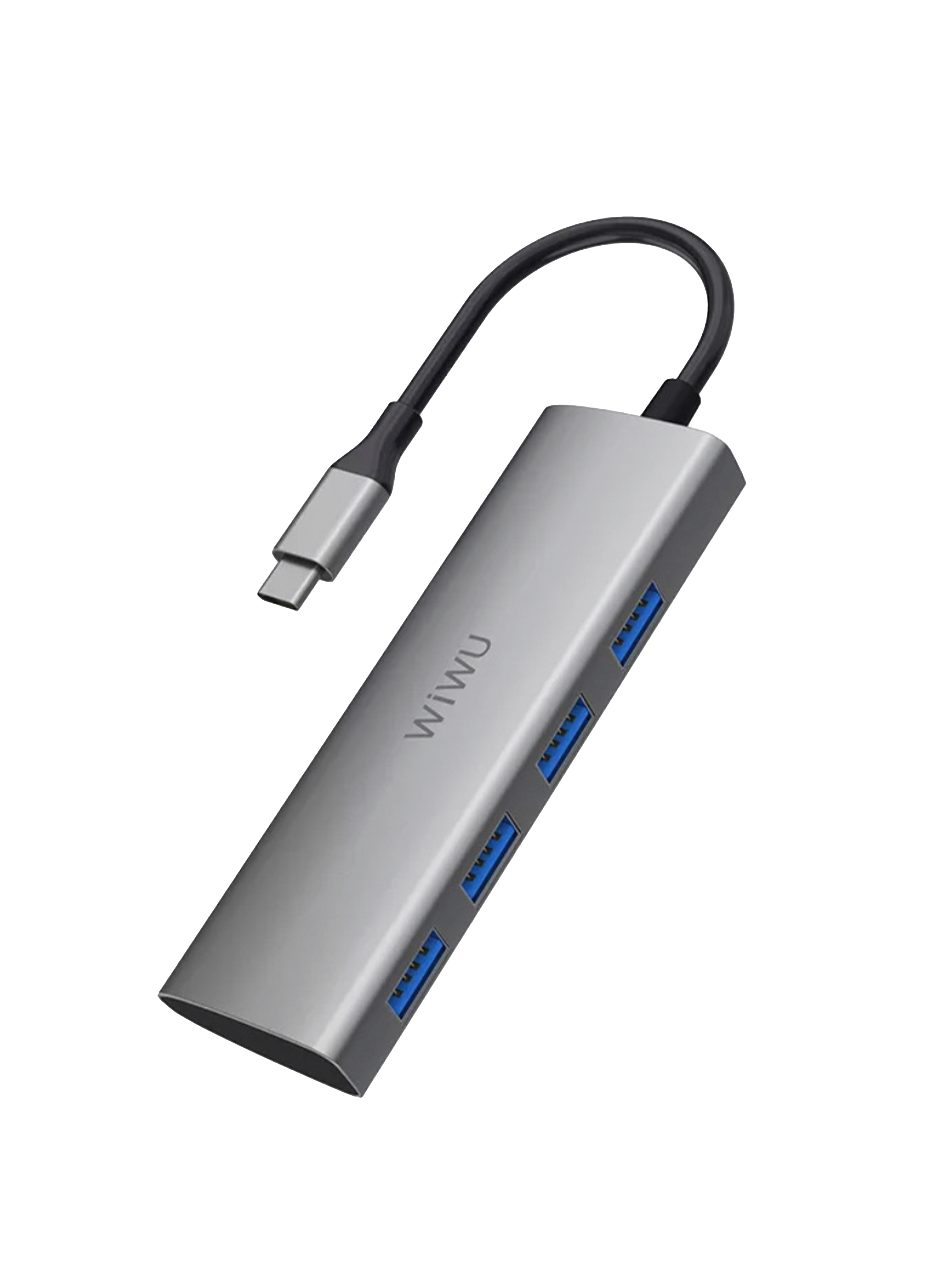USB-концентратор WiWU ALPHA 4 in 1 USB-C Hub A440