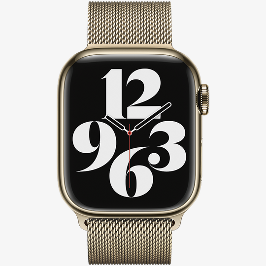 Ремешок Apple Watch 41 мм Milanese Loop Gold