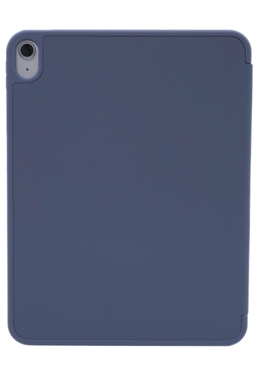 Чехол-книжка для iPad Air 4/5 10.9 3 загиба силиконовый с рамкой Синий