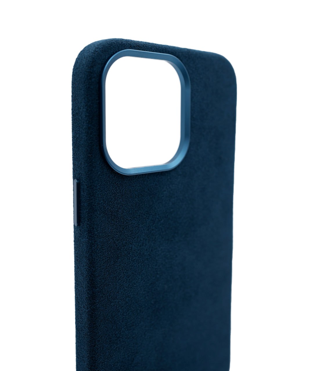 Чехол из алькантары для iPhone 14 Pro Max с MagSafe Синий