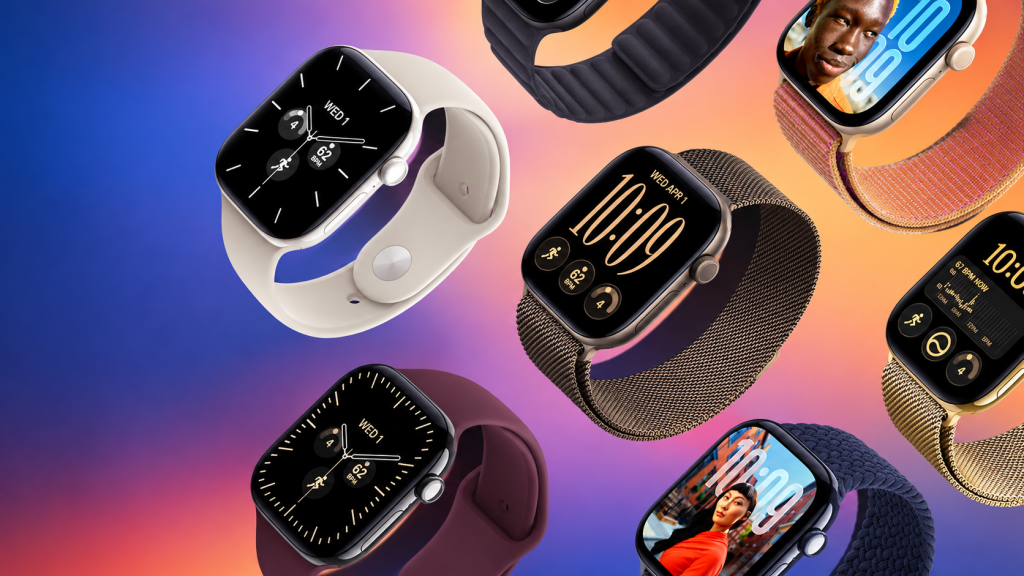 Apple Watch 12 цвета корпуса - новые расцветки умных часов Apple 2026