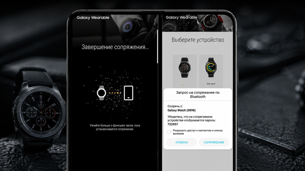 Galaxy Watch 9 - инструкция по подключению и настройке через Galaxy Wearable Как подключить и настроить Galaxy Watch 9 - инструкция через приложение Galaxy Wearable