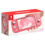 Игровая приставка Nintendo Switch Lite Coral 250_100_626749