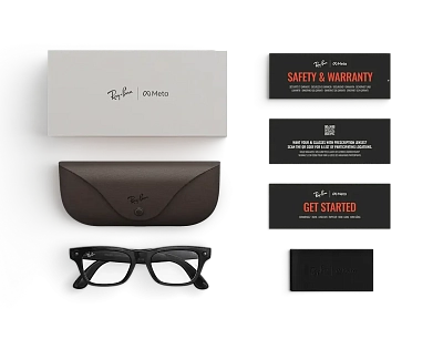 Умные очки Ray-Ban Blayzer Optics (Gen 2) - Shiny Transparent Black/Clear - Size L (S54) RW7001 400_400_883716