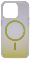 Чехол для iPhone 13 Pro Max с MagSafe матовый градиент Желтый 500_191_533458