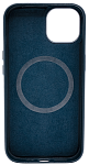 Чехол для iPhone 14 Plus кожаный с MagSafe Темно-синий 250_100_132368