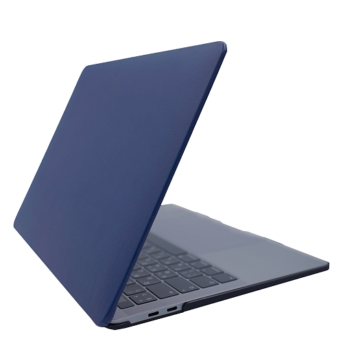 Кожаный чехол DDC PU Skin на MacBook Pro 13.3 Синий 250_100_131447