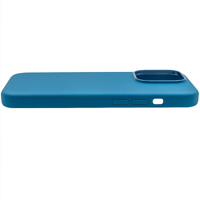 Силиконовый чехол для iPhone 14 Pro Max с MagSafe Синий 400_400_132452