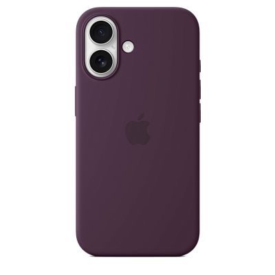 Чехол для iPhone 16 Silicone Case with MagSafe - Plum 400_400_642268
