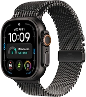 Часы Apple Watch Ultra 4 49mm Titanium Case Black / Milanese Loop Black L 500_191_853422
