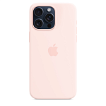 Чехол для iPhone 15 Pro Max Silicone Case with MagSafe - Light Pink 250_100_642071