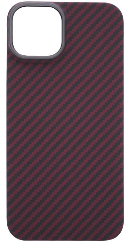Карбоновый чехол для iPhone 14 KZDOO Kevlar Красный 250_100_532190