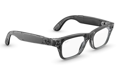 Умные очки Ray-Ban Blayzer Optics (Gen 2) - Matte Transparent Ice Grey/Clear - Size L (S54) RW7001 400_400_883738
