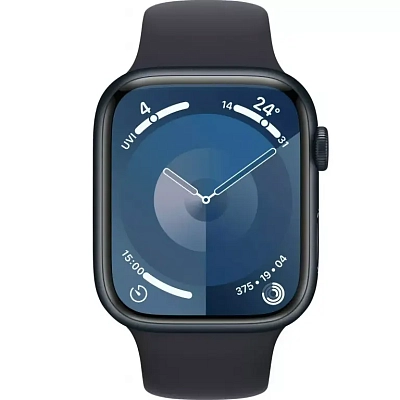 Часы Apple Watch Series 9 41mm Aluminium Case GPS+Cellular Sport Band Midnight M/L 400_400_640183