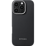Чехол для iPhone 16 Pro Pitaka Ultra Slim Case - Black 250_100_234223