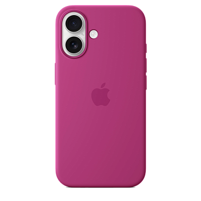 Чехол для iPhone 16 Silicone Case with MagSafe - Fuchsia 400_400_175989