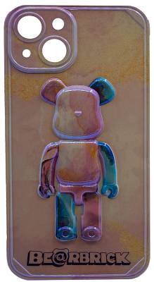 Чехол для iPhone 13 с 3D мишкой Голографический 400_400_533573