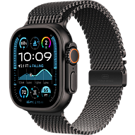 Часы Apple Watch Ultra 2 49mm Black Titanium Case GPS+Cellular Titanium Milanese Loop Black L 500_191_191313