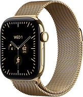 Часы Apple Watch Series 12 42mm Titanium Case Radiant Gold Milanese Loop 500_191_851968