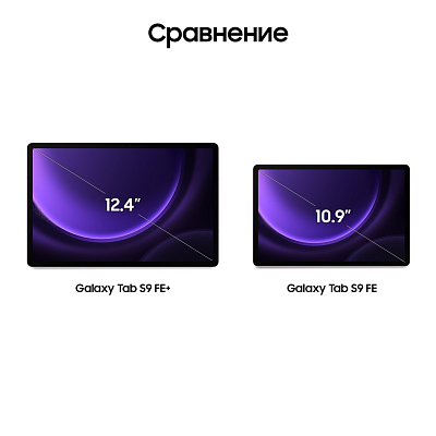 Планшет Samsung Galaxy Tab S9 FE+ 5G 128GB Lavender 400_400_630195