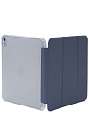 Прозрачный чехол-книжка для iPad Air 4/5 10.9 с тройным загибом Темно-синий 250_100_121661