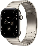 Часы Apple Watch Series 12 46mm Titanium Case Natural Link Bracelet 500_191_851864
