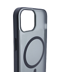 Чехол для iPhone 14 Plus матовый с MagSafe Черный 250_100_123990