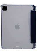 Прозрачный чехол-книжка для iPad Pro 12.9 с тройным загибом Темно-синий 500_191_121744