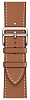 Часы Apple Watch Hermes Series 8 45mm Stainless Steel Case Silver/Gold Single Tour 100_100_639801