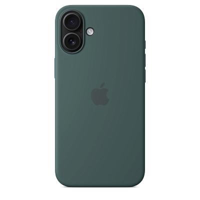 Чехол для iPhone 16 Plus Silicone Case with MagSafe - Lake Green