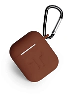 Чехол для AirPods 2 Gurdini Soft Touch - Какао 500_191_313215