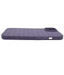Плетеный Силиконовый чехол для iPhone 14 Фиолетовый 250_100_121358