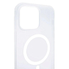 Чехол для iPhone 14 Pro Max Wlons с MagSafe прозрачный матовый с рамкой Белый 100_100_135515